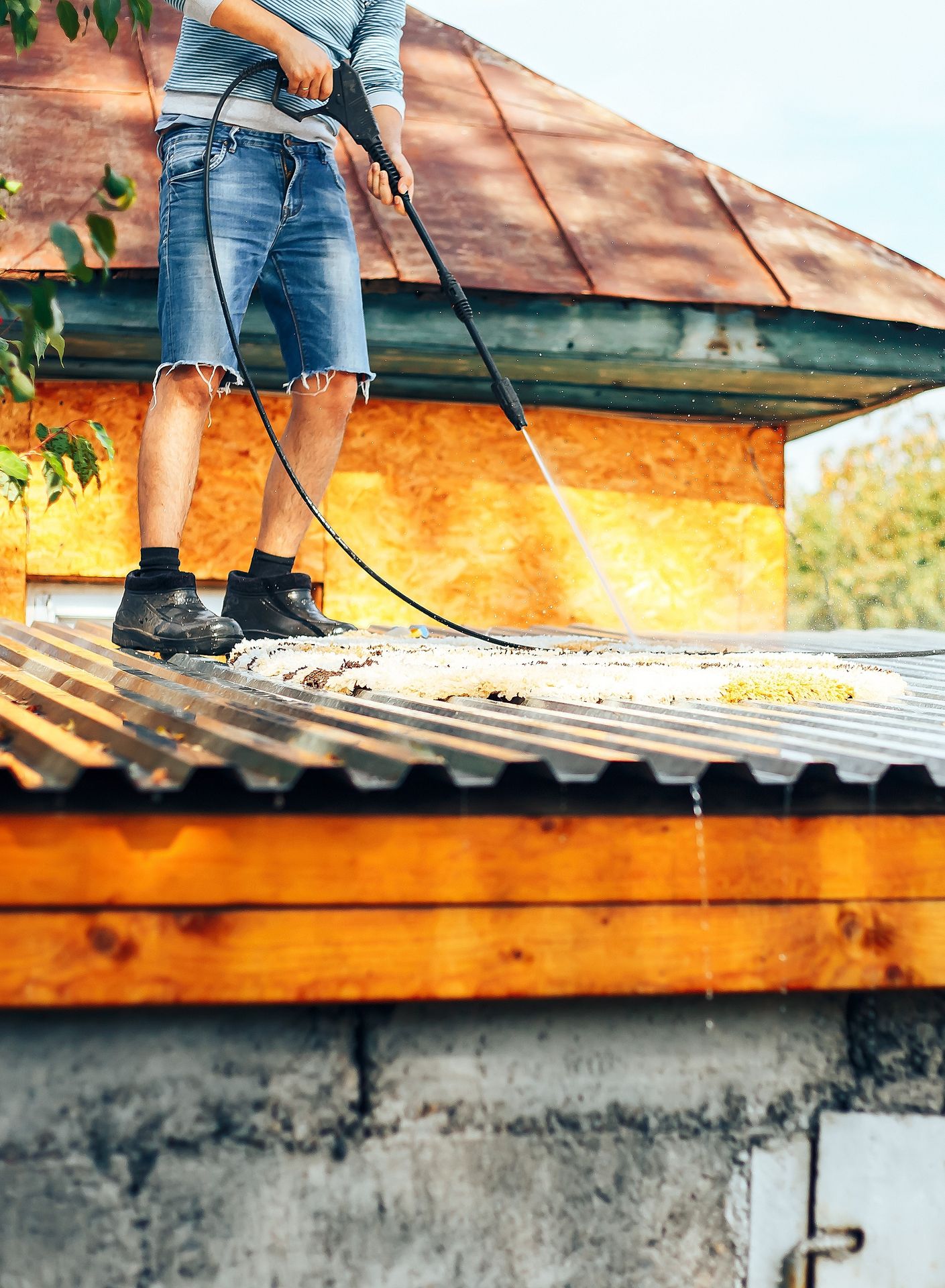 Reiniging daken en gevels