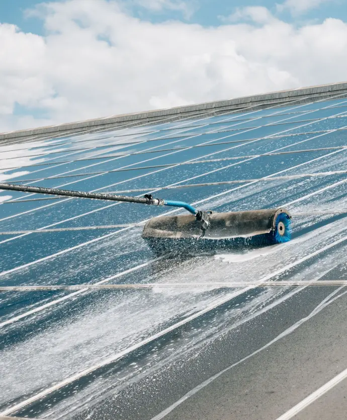 Reiniging zonnepanelen